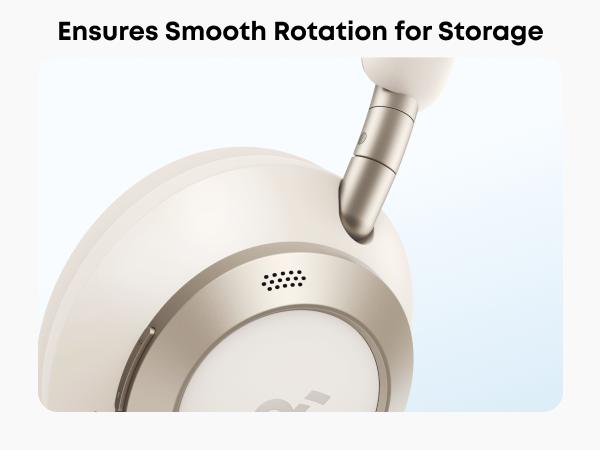 soundcore Space One Pro, FlexiCurve Over-Ear Headphone, Adaptive Active Noise Cancelling Headphones Driven by 6 Mics, 60H Lossless Audio, Ultra-Fast Charging, Hi-Res Wireless, Comfortable Fit