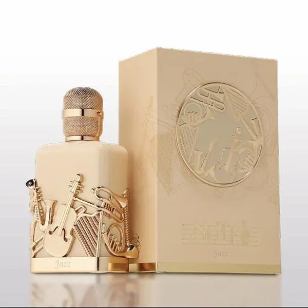 Unisex Notes Jazz EDP Perfume by Fragrance World, 3.4oz/100ml Arabian Musk-Floral Scent, Glass Bottle