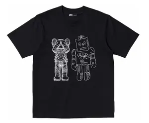 Kaws x Uniqlo Warhol Space Companion Robot Tee - S, M, L, XL