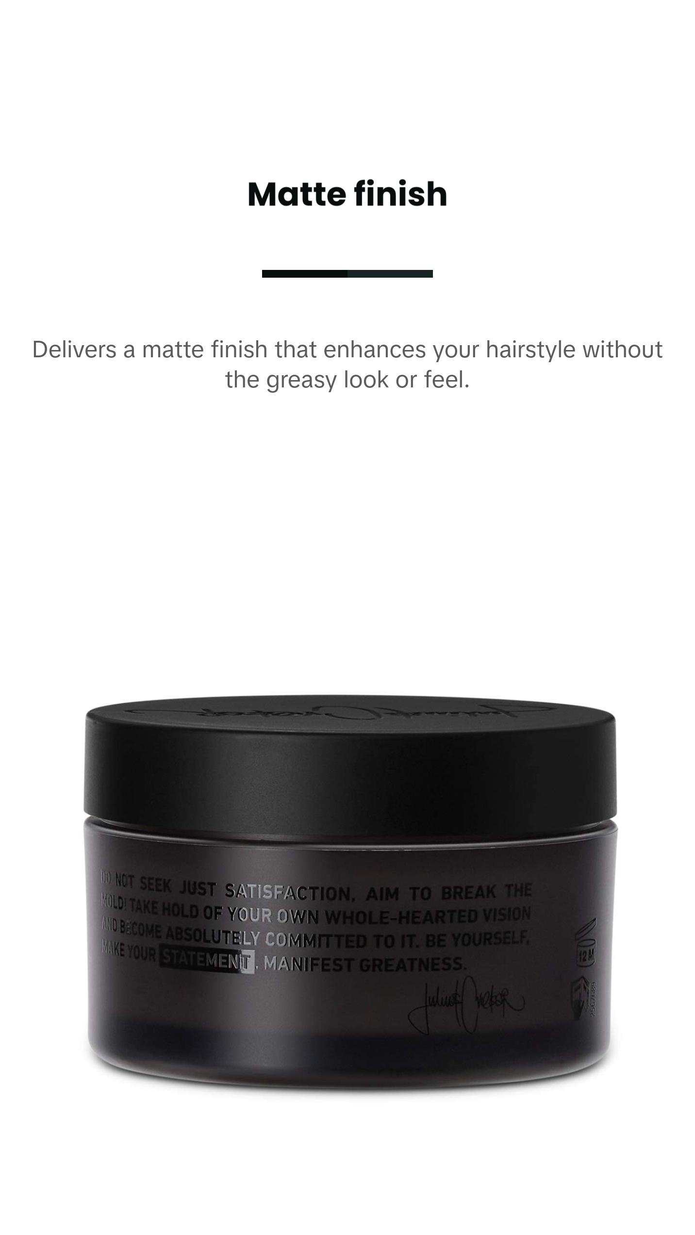 STMNT Styling Matte Paste - Texture & Volume - Natural Finish