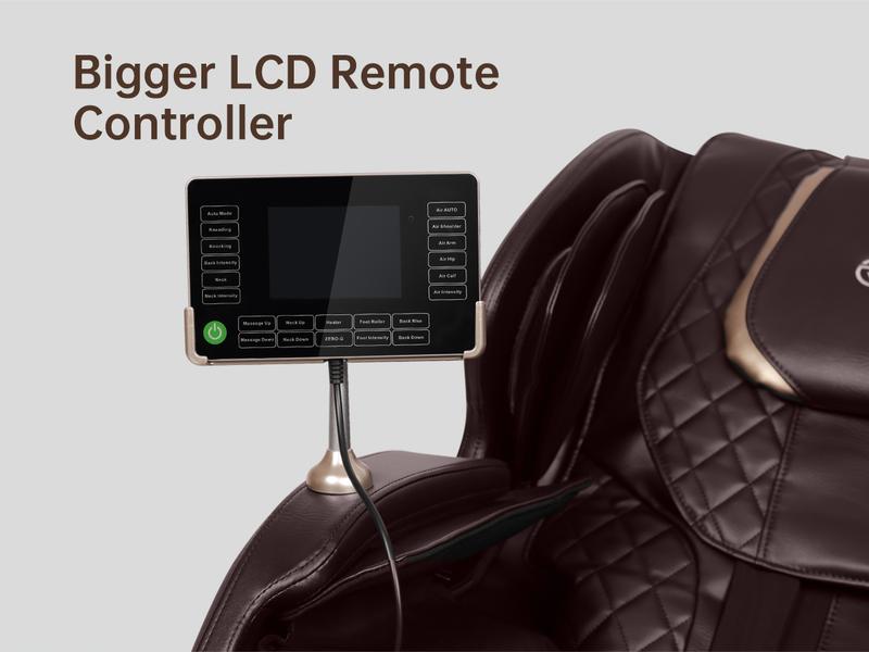 Real Relax 2024 massage chair of Dual-core S Track,heating function support Bluetooth APP control full body zero gravity comfort massage recliner