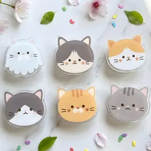 Kitty MagSafe Phone Grip Cute Cat Magnetic GripTok, Fun Phone Holder for Cat Lover, Adorable Kitty Phone Accessory, Cute Animal Grip