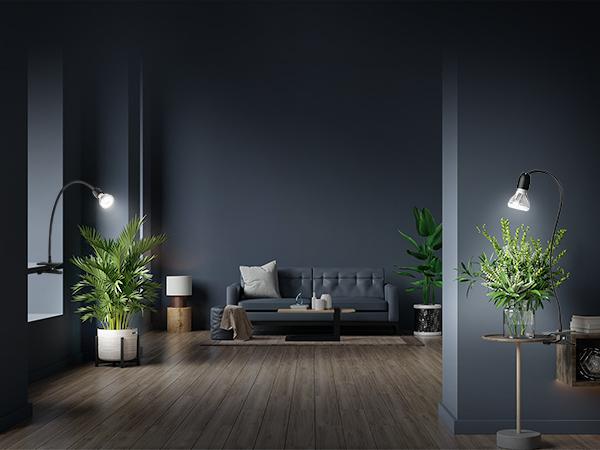 SANSI 10W LED Grow Light (150W Equivalent), Full Spectrum Gooseneck Clip Plant Lamp, High PPFD with 4/8/12H Timer for Indoor Plants