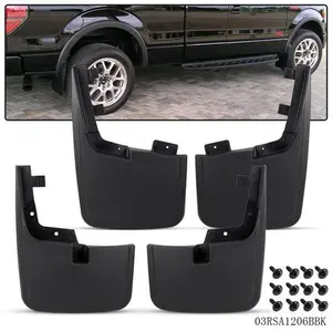 Splash Guards Molded Mud Flaps Fit For Ford F-150 2015-2020 w/o Fender Flares