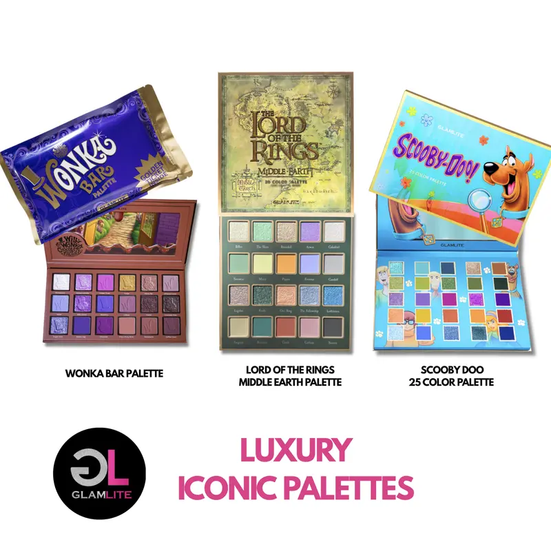 Glamlite Luxury Iconic Eyeshadow Palettes