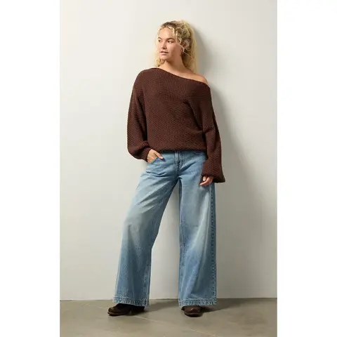 Your Favorite Women's Wren Off-The-Shoulder Sweater