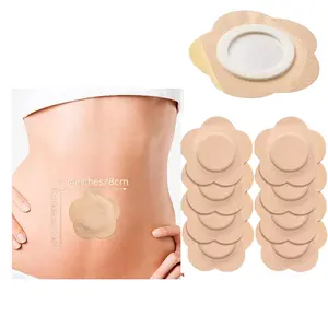 20PCS Castor Oil Pack Wrap Belly button sticker,Cotton Castor OilPatchs,disposable,Castor Oil Packs,Massage Oilpack,Stick itanywhere you want