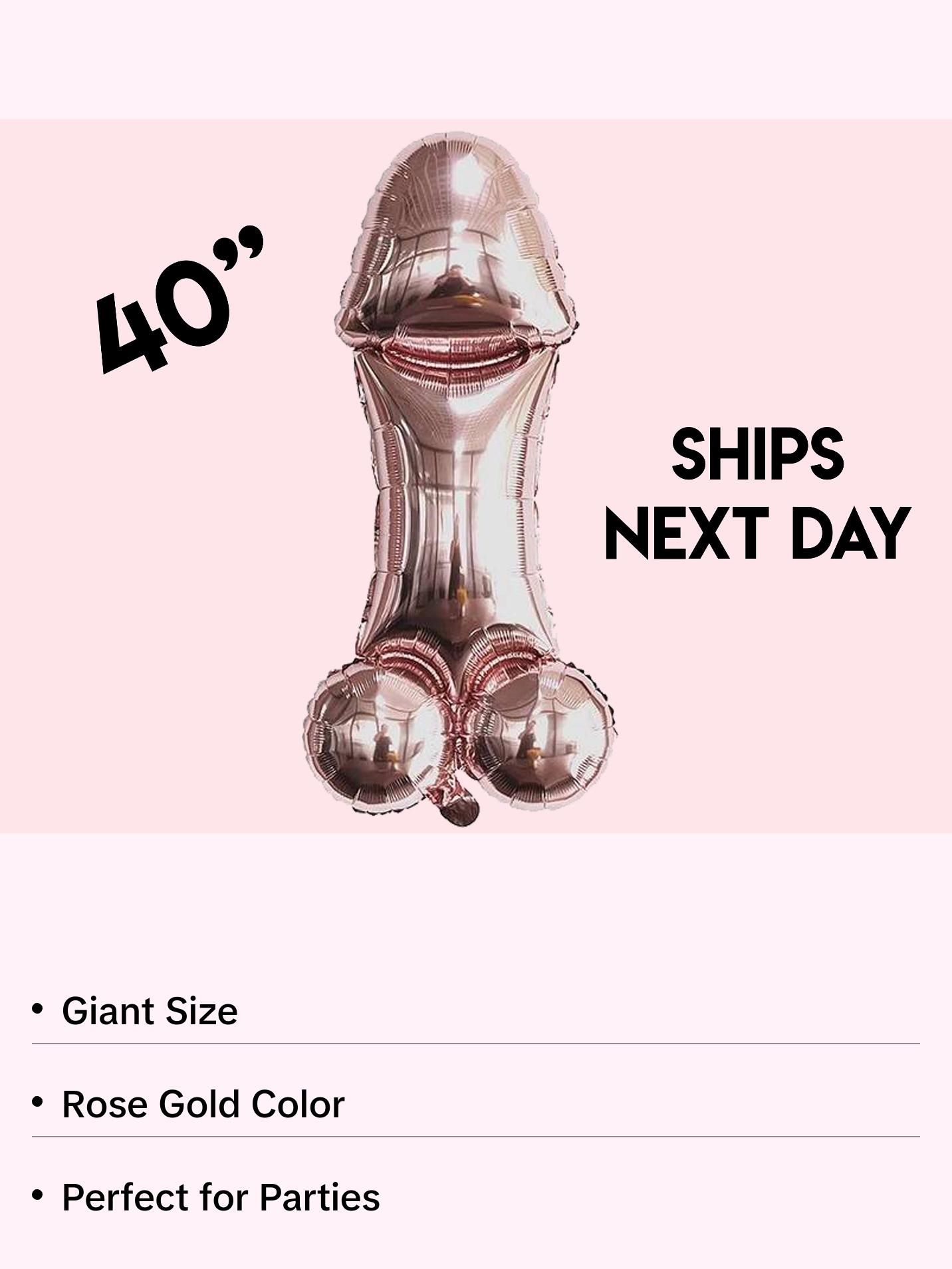 40" Foil Bachelorette Balloon funny party decor