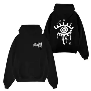 Fuerza Regida 111XPANTIA Casual Soft Cotton Pullover Unisex Hoodie 2 Sides