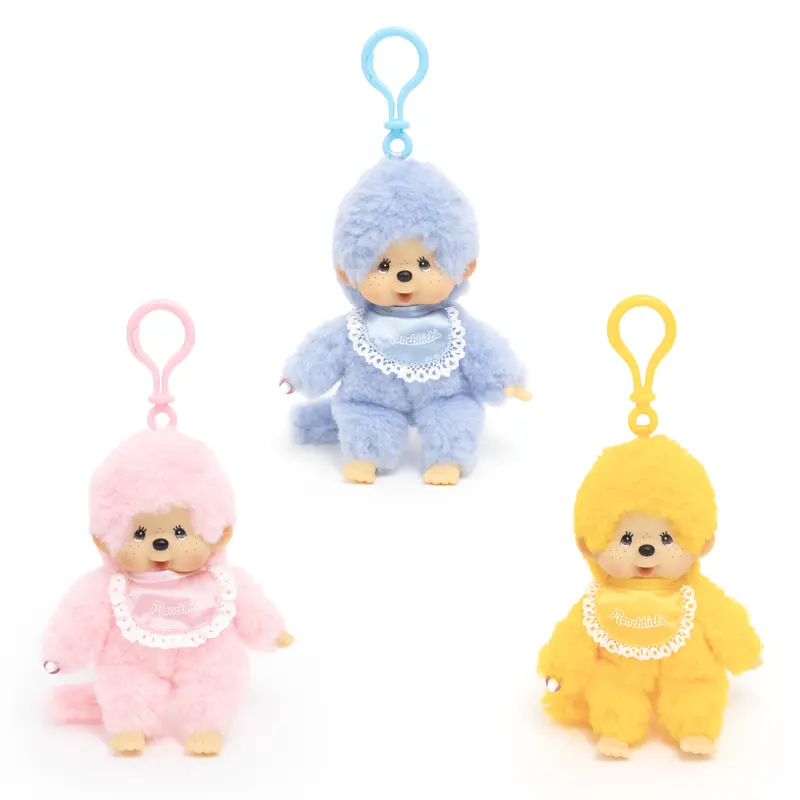 Monchhichi Colors Lacy Bib Plush