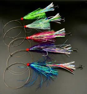 LINE-SIDED TACKLE CO. 5 Pack Mix of Colors STINGERBUSTER TROLLING RIGS