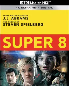 Super 8  [4K ULTRA HD BLU-RAY MOVIE] 4K Mastering, Ac-3/Dolby Digital, Dolby, Dubbed, Subtitled, Widescreen