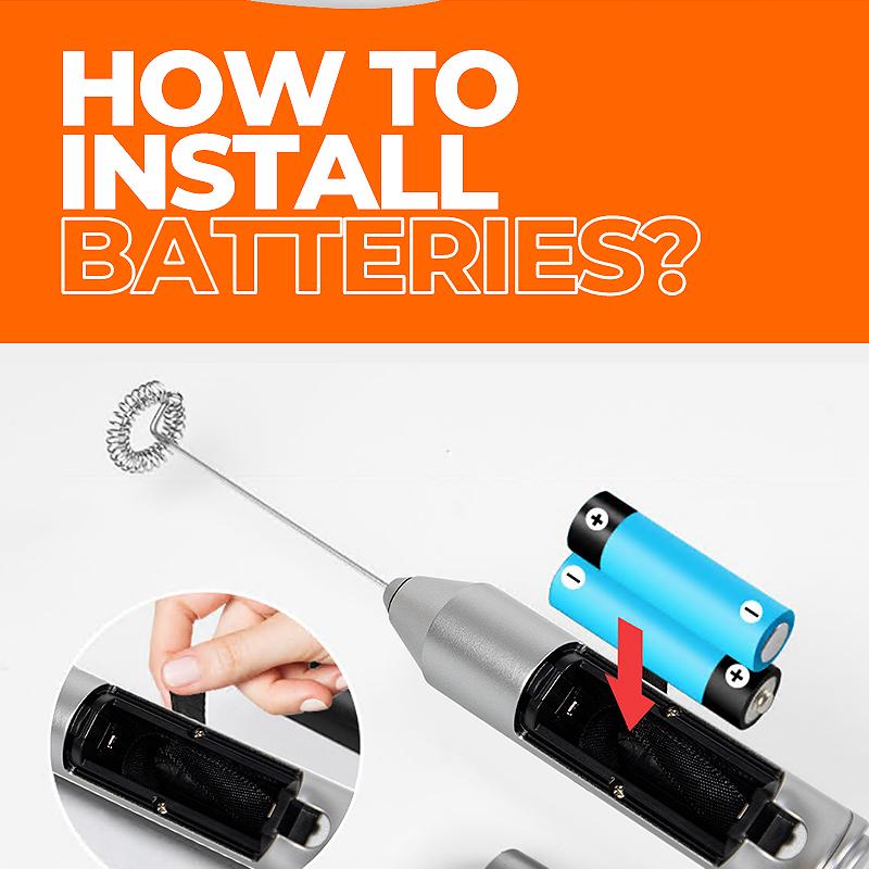 Powerful Milk Frother Handheld Foam Maker, Mini Whisk Drink Mixer for Latte, Coffee, Matcha, Cappuccino, Hot Chocolate, No Stand #TikTokShopBlackFriday