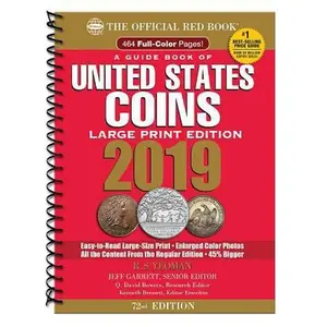 USED-2019 Official Red Book of United States Coins - Large Print Edition: The Official Red Book (Large Print) by Yeoman, R. S. (Paperback)