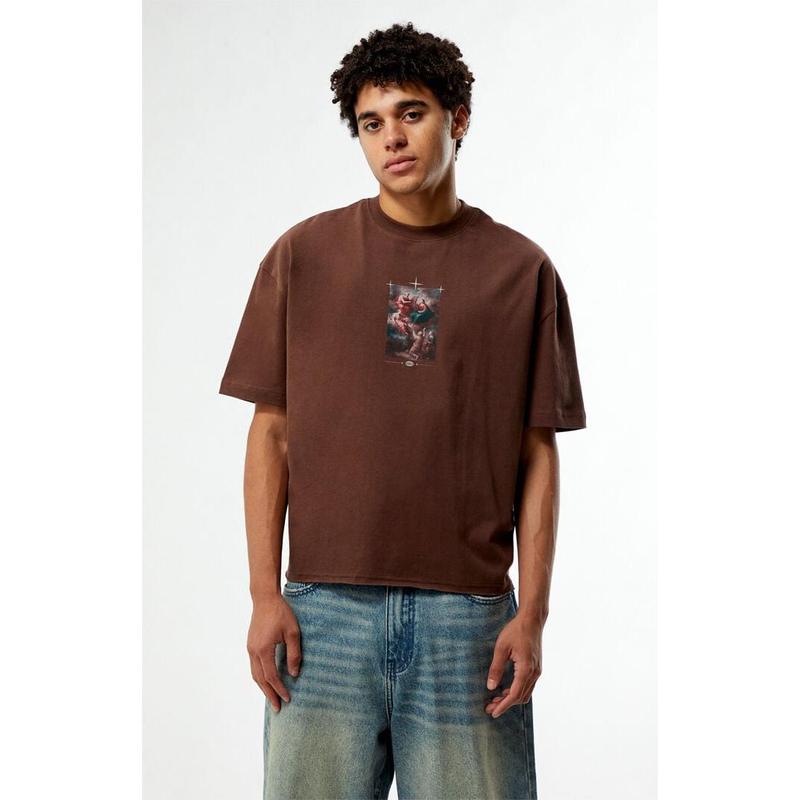 Pacsun Men's Veil Cropped Boxy T-Shirt