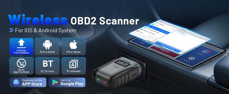 XTOOL A30M 2.0 Professional OBD2 Scanner | Full System Diagnostics + 26+ Service Resets + Bi-directional Control | 128 Car Brands & Lifetime Free Updates