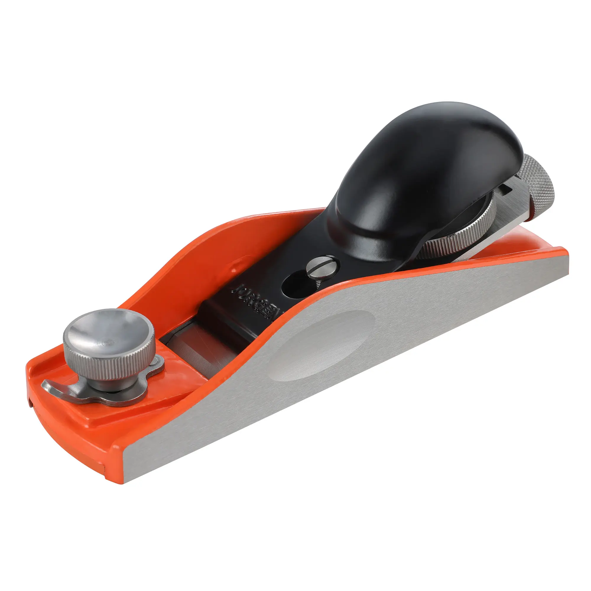 #BacktoSchool JORGENSEN NO.60-1/2 6-1/4" Wood Planer, Hand Planer for Woodworking, Low Angle Block Plane, Small Hand Plane for Trimming, Wood Planing, Craft - Professional Ductile Iron Body, Adjustable Mouth