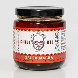 Veracruz Style Salsa Macha - Traditional Mexican Chile Oil with Bold Smoky Flavor & Garlic-Forward Taste for Tacos Eggs Grilled Meats & More