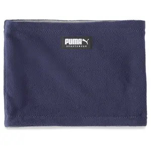 PUMA Mens Reversible Fleece Neck Warmer Casual - Blue