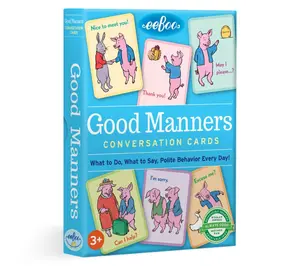 eeBoo Good Manners Conversation Flash Cards