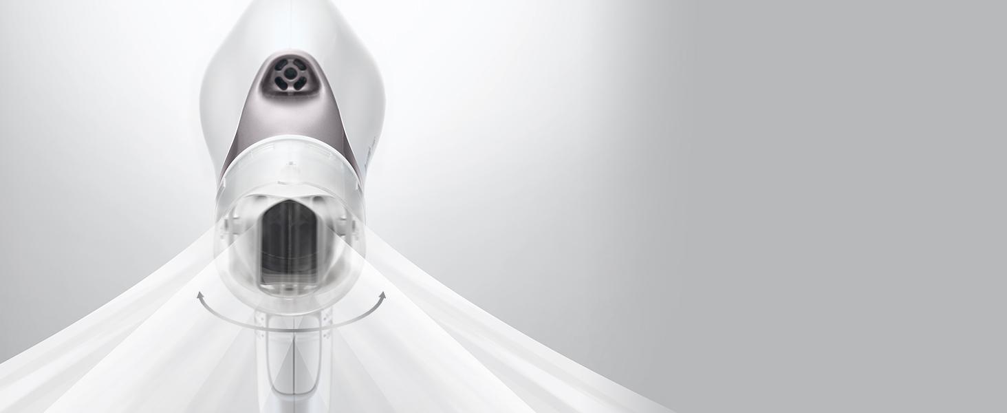 Panasonic nanoe Hair Dryer with Oscillating Quick-Dry Nozzle, Full-sized Diffuser and Concentrator Nozzle
