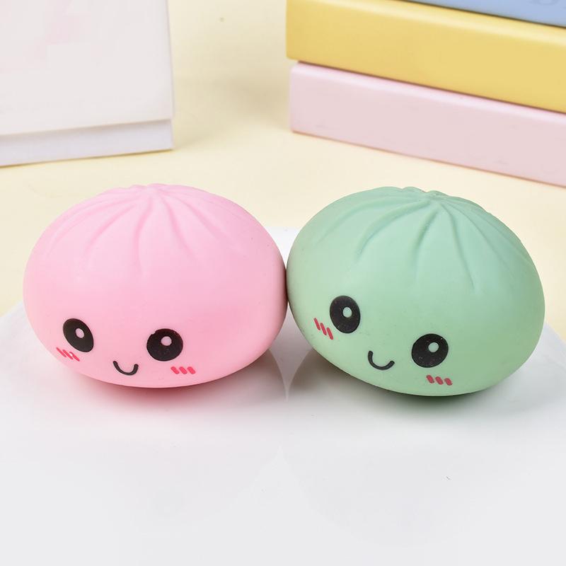 Expressive Big Dumpling Squishy - Blind Box, Mysecret Bun Fidget Toy, Soft TPR Material, Stress Relief, Unboxing Surprise, Random Style per Pack.Valentine's Day and Easter gifts, suitable for children to exchange gifts