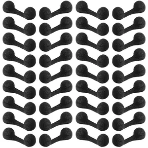 30 Pieces Disposable Nose Filters for Spray Tanning with Soft Sponge Material Prevents Nosebleeds Ideal for Sunless Tanning Sessions - Smooth