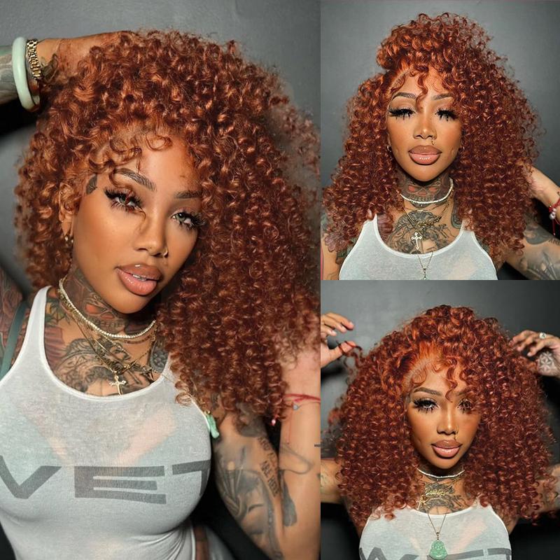 [250% Density] Alipearl Wigs Side Part Copper Color Deep Wave 13x6 Front Lace Wig Human Hair Ready To Go Glueless Wigs Pre Bleached Pre Cut Lace For Black Women#Spring 2026