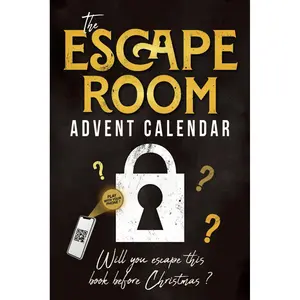 The Escape Room Advent Calendar: Puzzle book for adults with 24 interactive riddles to solve while waiting for christmas (Escape Room 2.0 Books) Paperback – August 25, 2023