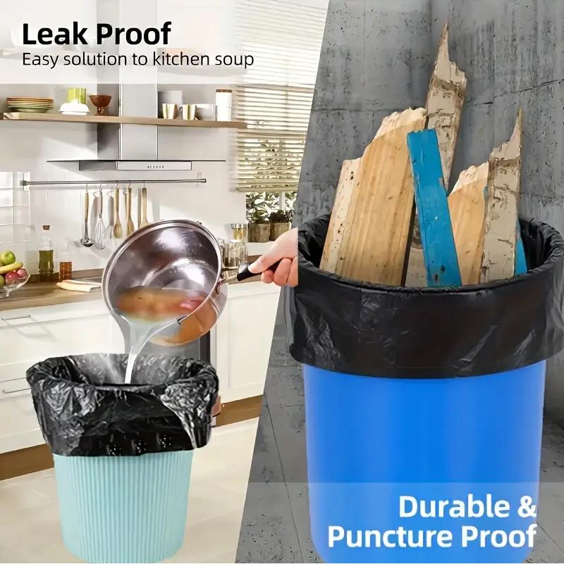 Xtratuff Trash Bags 30 Gallon Black Large Trash Bag Garbage Bags Heavy Duty 100 Count BPA FREE Strong Rubbish Bag drawstring