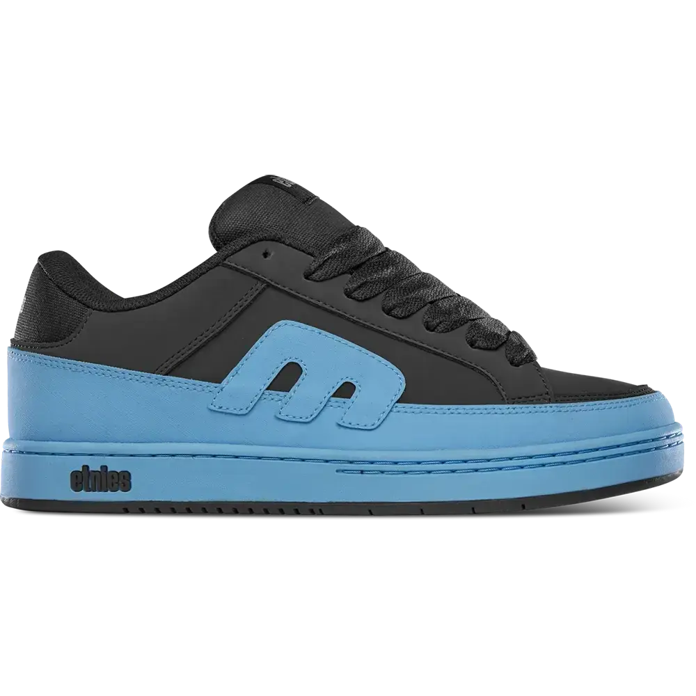 etnies Kingpin 2K Premium Blue Skate Shoes – 2000s Chunky Heritage Reissue  Sneakers, Padded Tongue, Durable and Wide Fit.
