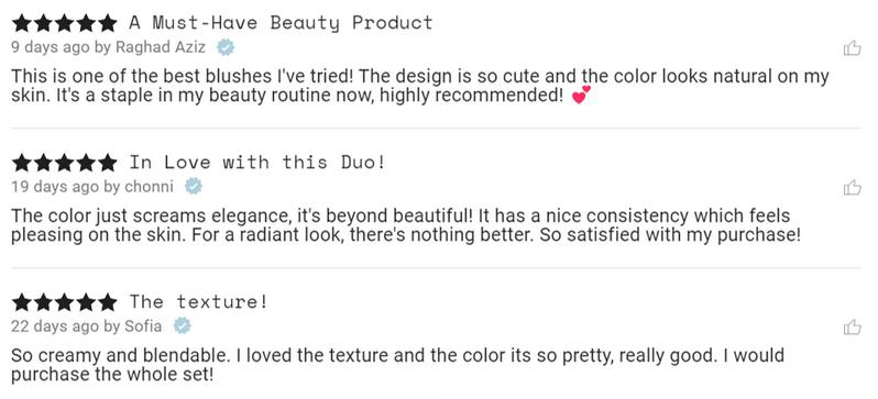 r.e.m. beauty eclipse blush & lip stick - makeup cosmetics