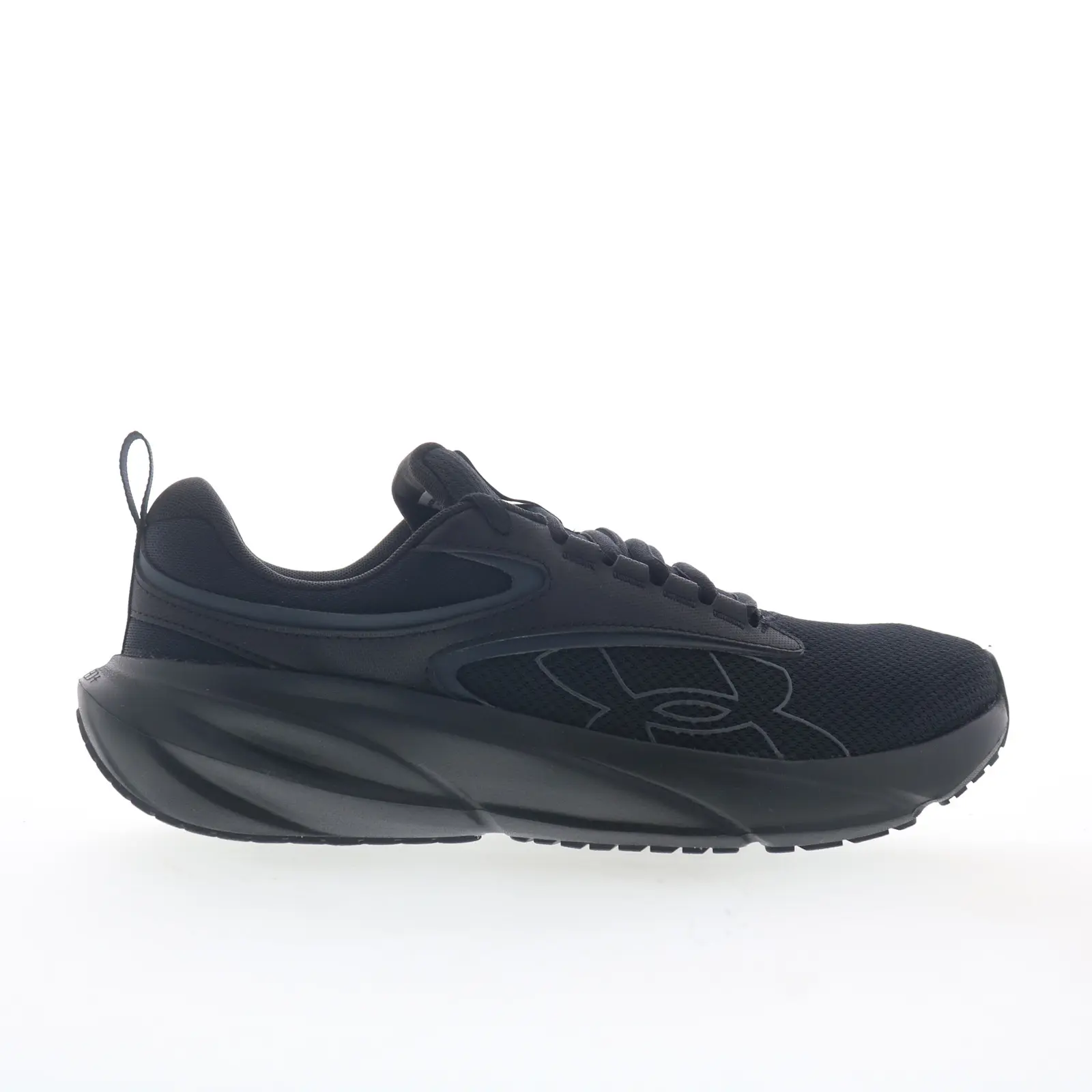 Under Armour Surge 5 6010459-002 Black Mesh Lace Up Athletic Running Shoes