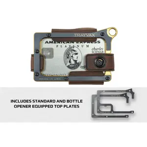 Contour Wallet - Brass Mississippi Mud