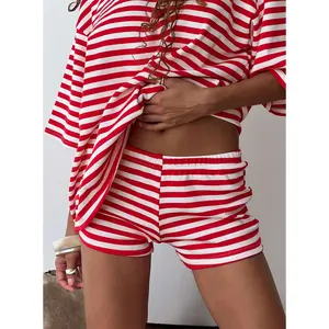 Bryanne Shorts Red Stripe
