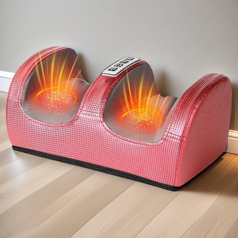 Personal massager, foot massager, foot massager, heated foot massager - Father's Day gift, Mother's Day gift, black and red detail 4