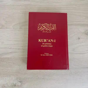 Islamic Books: Holy Quran with Albanian Translation (Kur'an-i Me) and English Translation