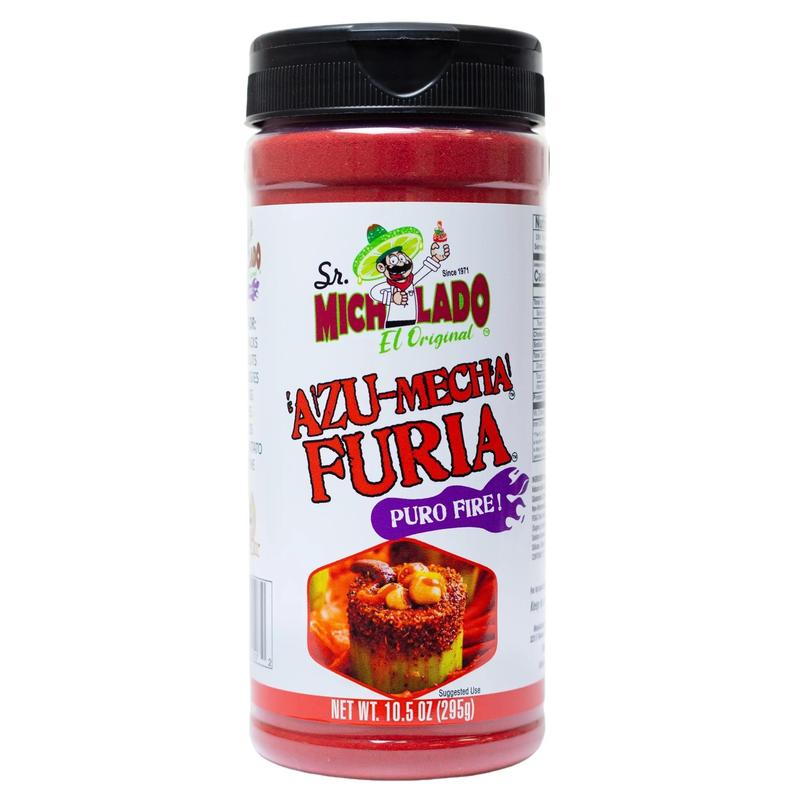 Azu-Mecha FURIA Snack Seasoning - Sr. Michelado - Bottle Snack Flavor powder