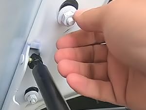 Nilight Ditch Light Brackets Hood Hinges Mount Brackets for Auxiliary Offroad LED Pod Light Work Light on 2009-2018 Dodge RAM 1500 2500 3500, 2 Years Warranty,Black Car Accessories