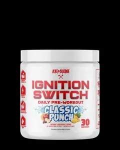 Axe & Sledge Ignition Switch 30srv Pre-Workout