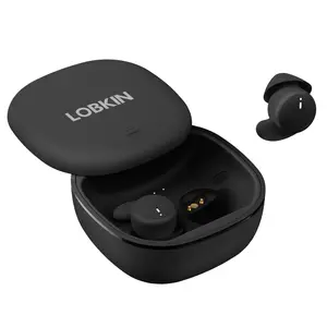 LOBKIN Sleep Headphones,Wireless Bluetooth 5.4 Noise Blocking Sleeping Headphones,Sleep Earbuds for Side Sleepers in-Ear Soft Mini Invisible Buds for Sleeping Working