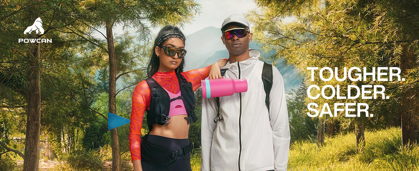 【POWCAN-Clearance Sale 】40ozWith Handle 2-In-1 Straw And Straw Lid Leak-Proof Dishwasher-Safe, Insulated Stainless Steel Travel Coffee Mug Long-Lasting Heat Retention, Suitable For Car Cup Holders, Office