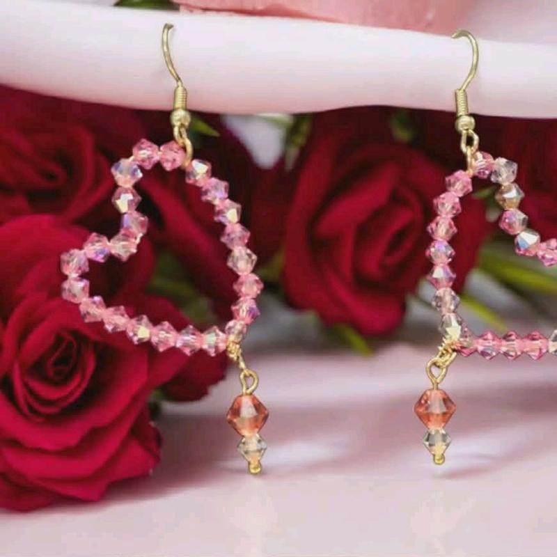 Beautiful Handmade Jewelry - Hearts and Beads