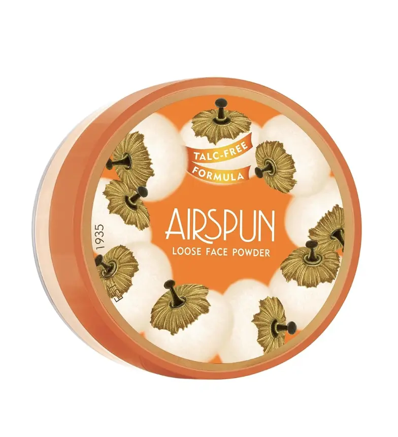 Airspun Loose Setting Powder, Talc-Free, Pore Minimizer, Oil Absorbing Face Powder - Translucent