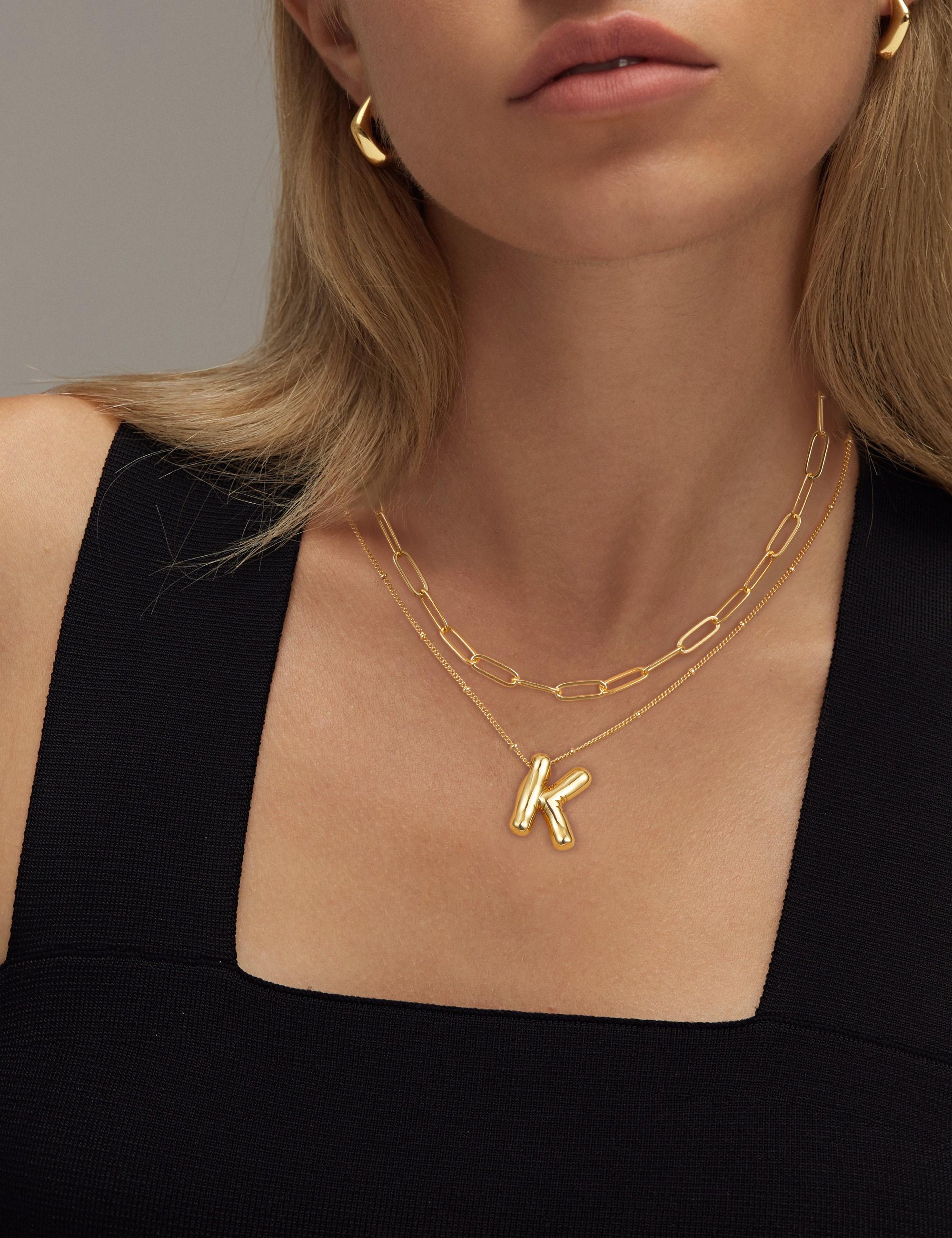 Tewiky 14K Gold Plated Bubble Letter Pendant Necklace for Women Trendy Dainty Bubble initial Necklace Layered Gold Initial Choker Pendant Necklaces for Women Name Necklace Personalised Gift Letter Necklace For Valentine's Day gifts Tewiky 14K Gold Plated Bubble Letter Pendant Necklace for Women Trendy Dainty Bubble initial Necklace Layered Gold Initial Choker Pendant Necklaces for Women Name Necklace Personalised Gift Letter Necklace For Valentine's Day gifts