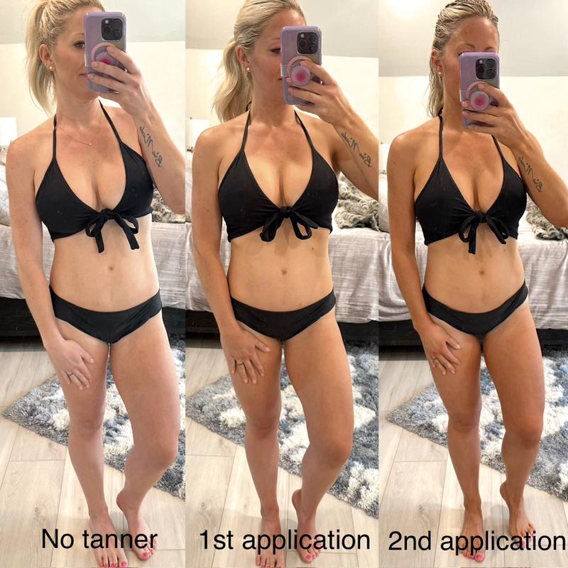 Beauty by Earth Self Tanner Drops - Best Customizable Taning Drops for Face & Body, Golden Natural Bronzed Sunless Glow, Made in USA, Cruelty-Free for All Skin Types