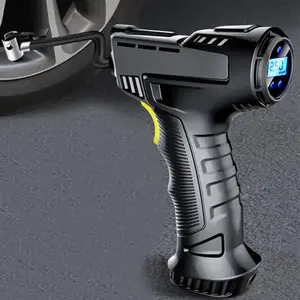 Wireless Car Air Pump, Portable Handheld Car Tire Inflator, Multifunctional Car Tire Inflation Tool, Compact USB Rechargeable Air Compressor for Small Vehicles