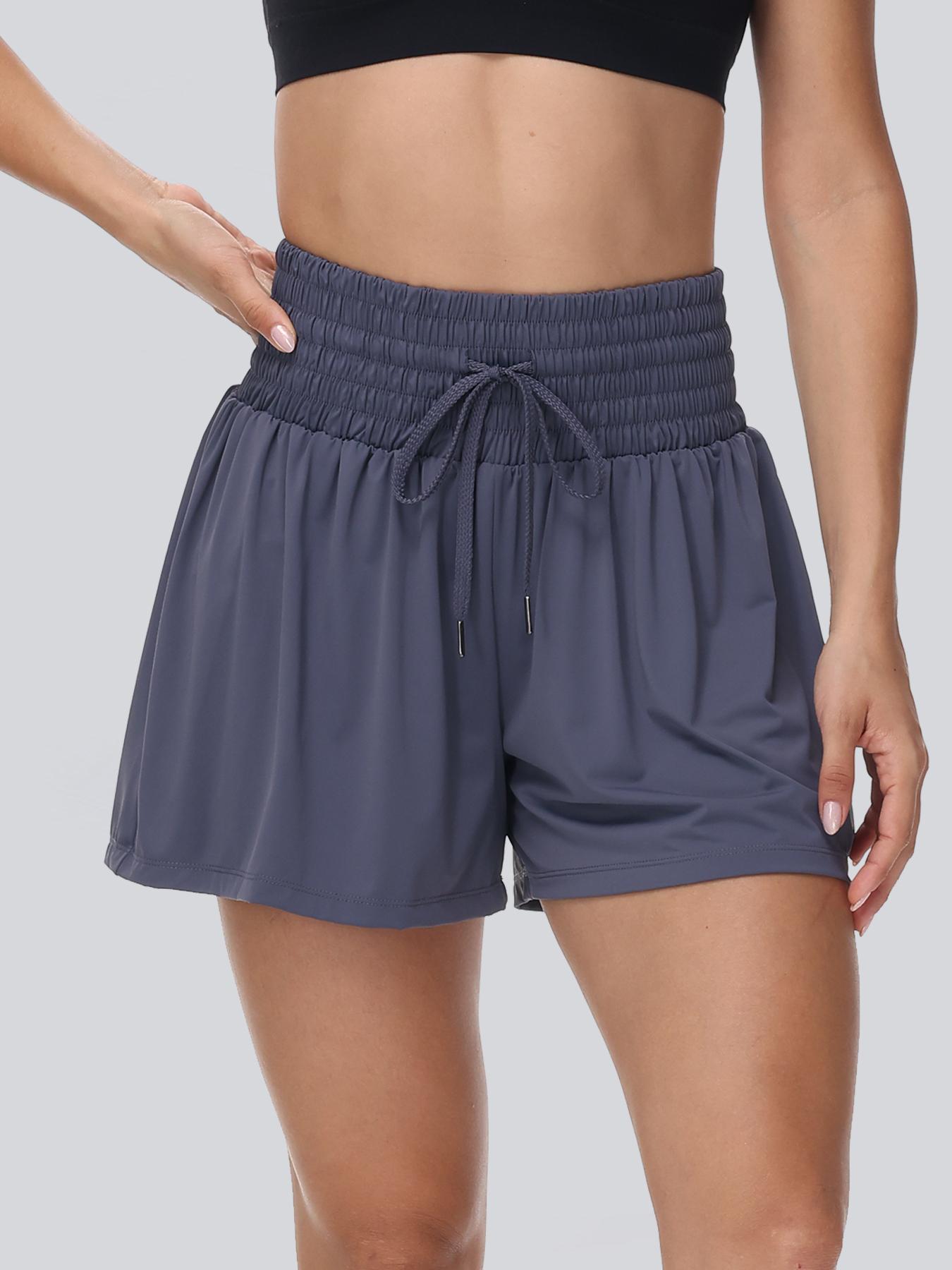 High-Waisted 2-in-1 Flowy Athletic Shorts For Women Gym Workout Running Lounge Pants With Pocket Tennis Golf Shorts Elastic Drawstring Cute Clothes Summer Outfits Sportswear Hiking Exercise Cycling Outdoor Nylon High-Waisted 2-in-1 Flowy Athletic Shorts For Women Gym Workout Running Lounge Pants With Pocket Tennis Golf Shorts Elastic Drawstring Cute Clothes Summer Outfits Sportswear Hiking Exercise Cycling Outdoor Nylon