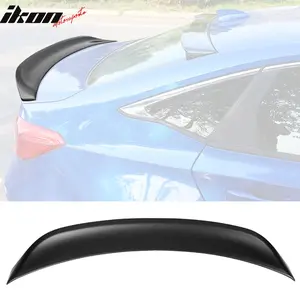 Trunk Spoiler for Honda Civic Sedan 2022-2026 Matte Black Duckbill ABS