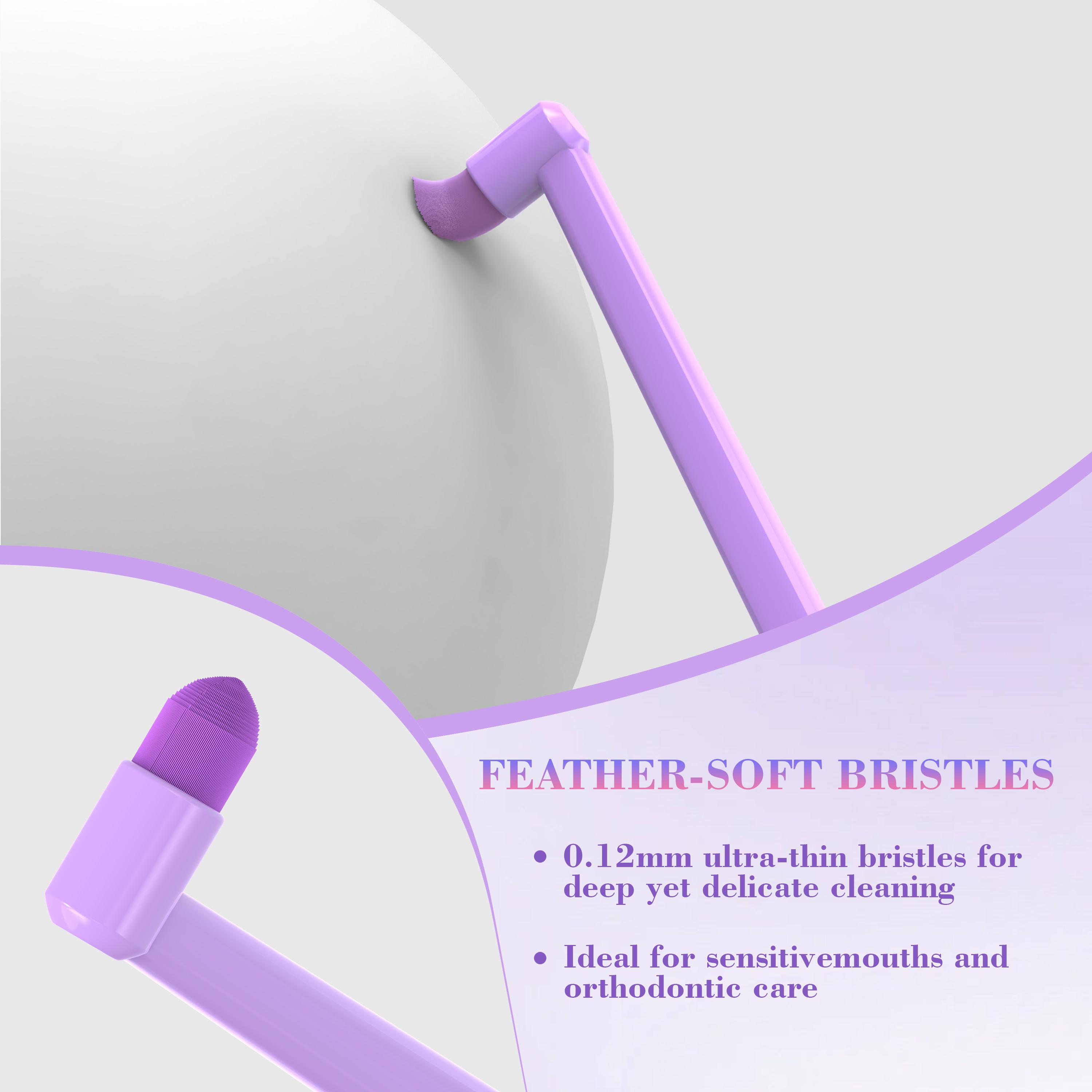 【CEELIKE】 Oral Protection Bundle: 2 Hydroxyapatite Repair Toothpastes & 1 Orthodontic Toothbrush for Double Thoughtful Teeth Care